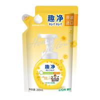 LION 狮王 泡沫抑菌洗手液 沁悦蜜花香型 补充装200ml