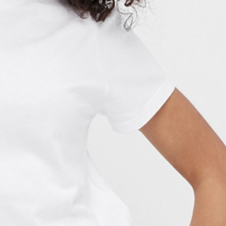 UNIQLO 优衣库 SUPIMA COTTON 女士圆领短袖T恤 444527 白色 XL