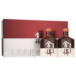舍得 沱牌舍得 品味舍得 浓香型白酒 52度 600ml*2瓶 礼盒装