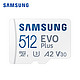  SAMSUNG 三星 Evo Plus MicroSD存储卡 512GB　