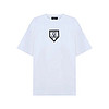 BALENCIAGA 巴黎世家 女士短袖T恤白色Scissors艺术画 651795 TKV77 9040