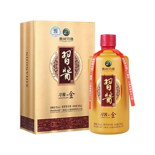 PLUS会员：XIJIU 习酒 习酱·金 53%vol 酱香型白酒 500ml 单瓶装