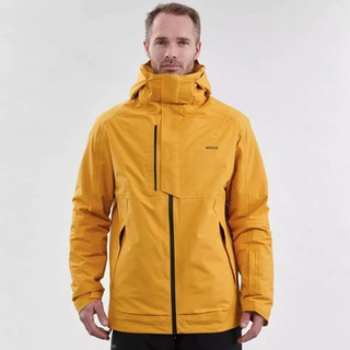 DECATHLON 迪卡侬 FR JKT 100 男子滑雪服 8547145  L 黄色