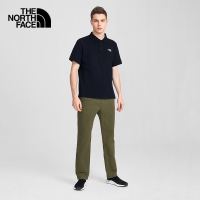 北面 TheNorthFace北面短袖T恤男经典户外休闲舒适短袖POLO衫5B1O/RG1 蓝色 XXL