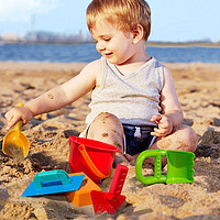 Hape 儿童沙滩玩具 9件套