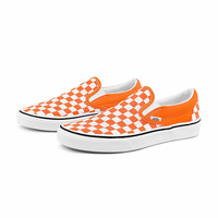 VANS 范斯 Classic Slip-On 小脏橘 男女款经典帆布鞋 VN000XG8AZZ