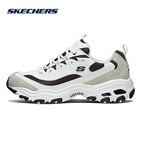 SKECHERS 斯凯奇 男鞋新款厚底熊猫鞋户外跑步鞋休闲运动鞋潮666114