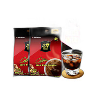 G7 COFFEE 0蔗糖速溶纯黑咖啡 2g*100杯