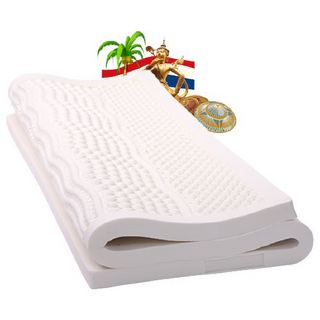 jsylatex JSY乳胶床垫泰国进口 护脊天然橡胶床垫七区按摩款