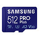 SAMSUNG 三星 MB-MD512KA Pro Plus MicroSD存储卡 512GB