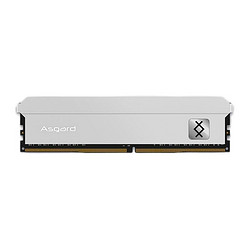 Asgard 阿斯加特 弗雷系列 钛银甲 DDR4 3600MHz 台式机内存 马甲条 白色 8GB