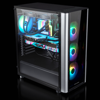 NINGMEI 宁美 魂系列 魂 小虎牙 十二代酷睿版 组装电脑 （黑色、512GB SSD、酷睿i7-12700KF、RTX 3060Ti 8G、16GB)