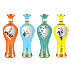 chunyuan纯元贵州茅台镇53度酱香型粮食纯元白酒1000mi4瓶