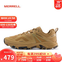 MERRELL 迈乐 经典越野跑鞋男MQM GTX低帮防滑耐磨防水透气徒步鞋J035549 J035553