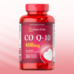 Puritan's Pride 普丽普莱 辅酶Q10软胶囊 400mg*120粒