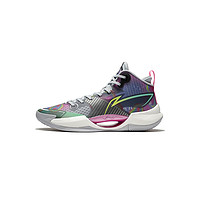 LI-NING 李宁 超轻 男子篮球鞋 ABAS027-6 砖灰色 39.5