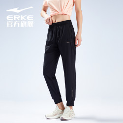 ERKE 鸿星尔克 运冰感透气休闲九分裤