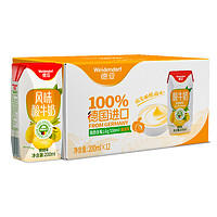 Weidendorf 德亚 黄桃味酸奶 200ml*12盒