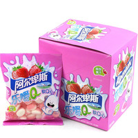 Alpenliebe 阿尔卑斯 乐嚼Q 凝胶糖果 草莓牛奶味 60g