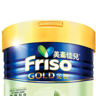 Friso 美素佳儿 金装系列 较大婴儿奶粉 港版 2段 400g