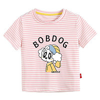 百亿补贴：BoBDoG 巴布豆 儿童短袖T恤