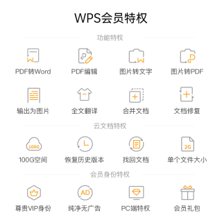 WPS会员季卡\/年卡 含81+会员特权 WPS旗舰店 PDF转word 批量输出长图 图片压缩 修改图片尺寸 批量输出pdf pdf转excel 客服消息自动发兑换码兑换秒到无模板资源 WPS会员2 WPS会员3年卡