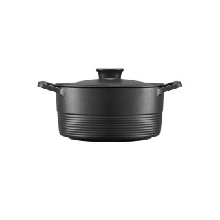ZWILLING 双立人 龙系列 66040-260 汤锅(26cm、铁、哑光黑)