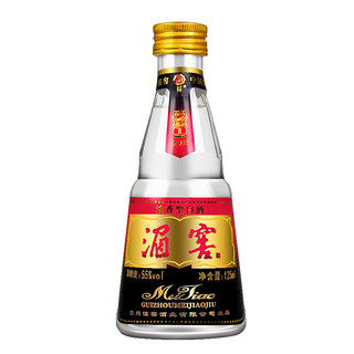 湄窖 80复古小锥瓶 55%vol 浓香型白酒 125ml 单瓶装