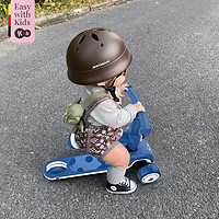 可可乐园 儿童滑板车1-2-3岁可坐可骑滑6宝宝溜溜车女童男童三合一滑滑车-杜米特兰