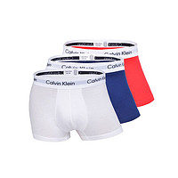 黑卡会员：Calvin Klein 男士平角内裤 3条装 U2664G
