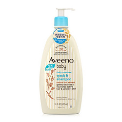 Aveeno 艾惟诺 每日倍护 婴儿洗发沐浴露 532ml