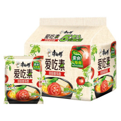 康师傅 爱吃素 田园番茄面 5包