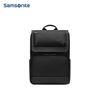 Samsonite 新秀丽 双肩包电脑包男士背包大容量时尚旅行包黑色15.6英寸QE6*09001