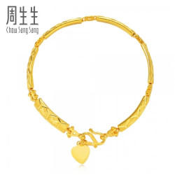 Chow Sang Sang 周生生 女士足金手链 约13.62g 24218B