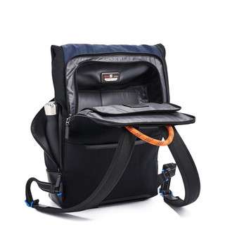 TUMI 途明 Harrison系列 男士尼龙双肩包 06602021DNVY 黑/海军蓝 中号
