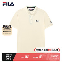 FILA 斐乐 官方男子短POLO衫2022年夏季新款针织时尚液氨短袖POLO男