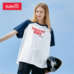 Baleno 班尼路 百搭短袖上衣