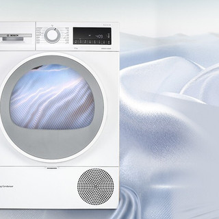 BOSCH 博世 净速系列 WQA254D00W 变频热泵式烘干机 10kg 白色