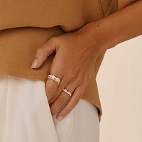 BOUCHERON 宝诗龙 Quatre White系列 窄型戒指 对戒