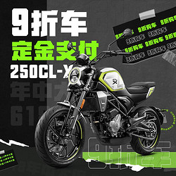 cfmoto 春风动力 250CL-X 摩托车 CFMOTO 春风 星光白 定金（全款￥18980）