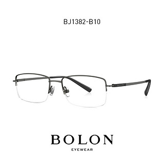 BOLON暴龙钛金属光学镜框男款轻巧弹性近视眼镜架BJ1382&BJ1383