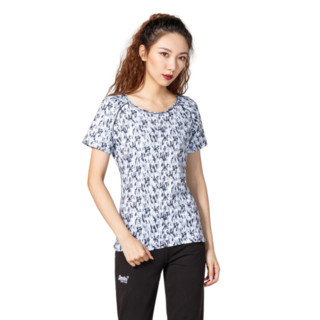 SUPERDRY 极度干燥 女士圆领短袖T恤 G60001POF1 灰色 M