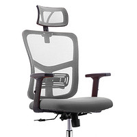 Gedeli 歌德利 轻办公系列 G19 人体工学电脑椅 5代 莫兰迪灰网