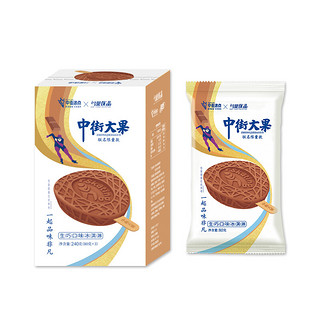 中街冰点 since1946) 中街大果鸟巢 生巧口味冰淇淋 80克*3支/盒