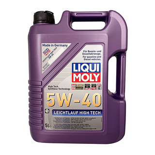 LIQUI MOLY 力魔 雷神高科技 5W-40 全合成机油 5L