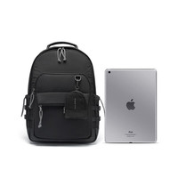 Samsonite 新秀丽 双肩包休闲双肩背包大容量旅行包中学生书包QF9*09001黑色