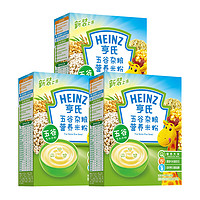 Heinz 亨氏 五大膳食系列 米粉 2段 五谷杂粮味 225g*3盒