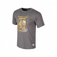 NBA 勇士队 篮球竞技图案短袖T恤 F3APSU22TE12713GSW