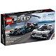 PLUS会员：LEGO 乐高 Speed超级赛车系列 76909 梅赛德斯-AMG F1 W12 E Performance 和梅赛德斯-AMG Project One