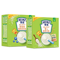 Heinz 亨氏 五大膳食系列 米粉 1段 原味+铁锌钙 325g*2盒